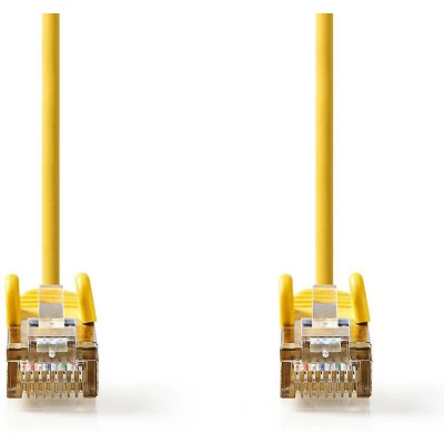 Afbeelding van Netwerkkabel Cat5e SF/UTP 1 meter (Geel)