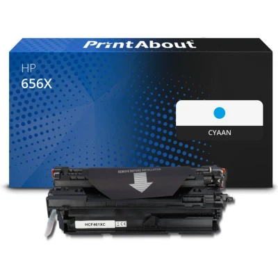 Afbeelding van Huismerk HP 656X (CF461X) Toner Cyaan Hoge capaciteit