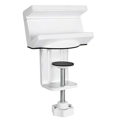 Afbeelding van Universele stekkerdooshouder bureau Maclean Brackets MC 808 wit