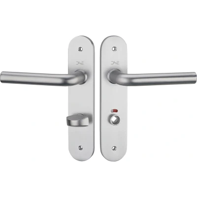 Afbeelding van D4E alu.vastdraaibaar f1 deursch. afger. kruk/kruk l model rechts wc72