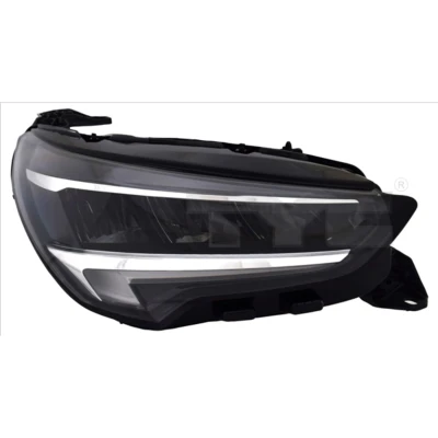Afbeelding van TYC 20 19142 06 2 Koplampen Links LED voor rechtsrijdend verkeer OPEL: Corsa F Hatchback