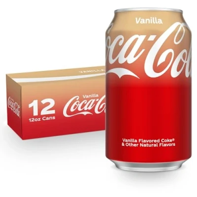 Afbeelding van Coca Cola Vanilla Tray 12 x 355 ml