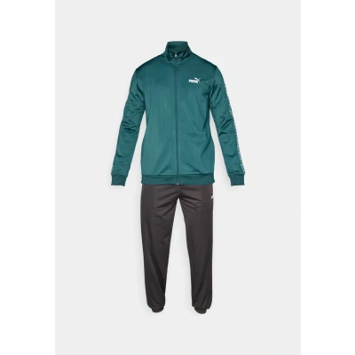 Afbeelding van PUMA Trainingspak petrol / zwart wit