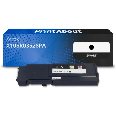 Afbeelding van Huismerk Xerox X106R03528PA Toner Zwart