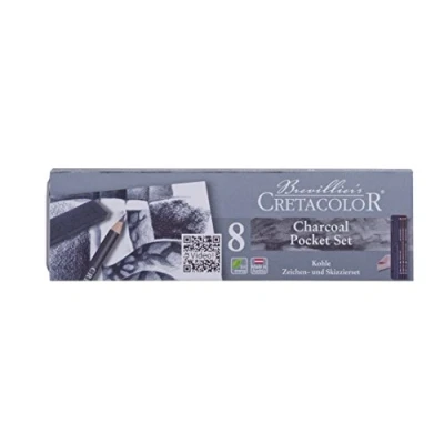 Afbeelding van Cretacolor Houtskool Pocket Set