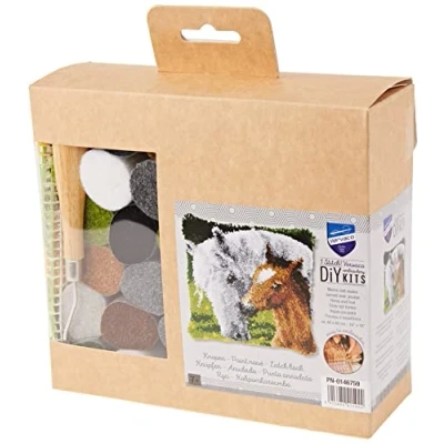 Afbeelding van Smynra knoopkussen Merrie met veulen 0146759