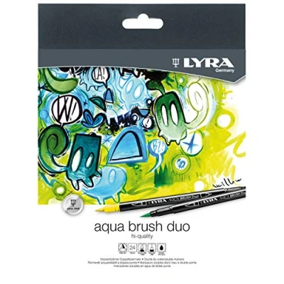 Afbeelding van LYRA Aqua Brush Duo 24 stuks, UDLB24