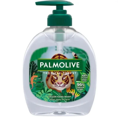 Afbeelding van Palmolive Pompje Handzeep Tropical Forest 300ml
