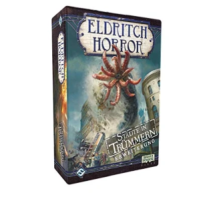 Afbeelding van Asmodee Eldritch Horror Stad in Ruinen Uitbreiding Strategiespel 1 8 spelers Vanaf 14+ jaar 120+ minuten Duits