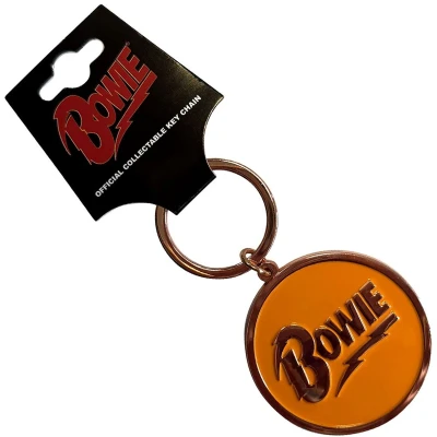 Afbeelding van David Bowie Circle Logo Sleutelhanger