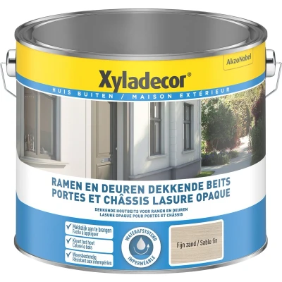 Afbeelding van Xyladecor Dekkende Beits 2,5l Zand