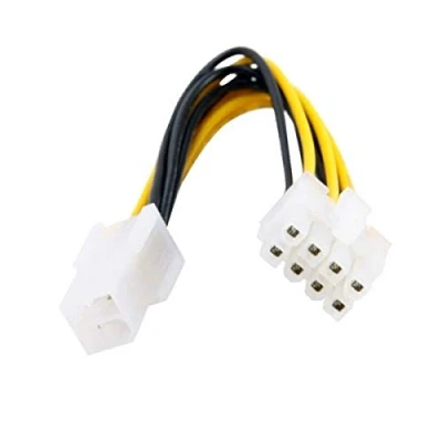 Afbeelding van CY 4Pin naar 8P EPS 12V ATX Moederbord Adapter Converter Kabel 0.3ft 0.1m