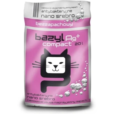 Afbeelding van BAZYL Ag+ Super Premium Compact bentoniet strooisel 20 l