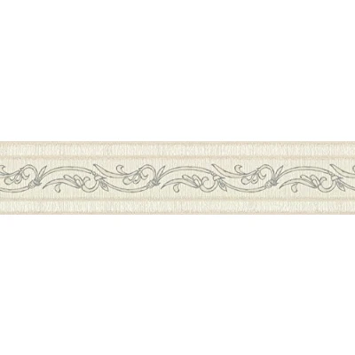 Afbeelding van TRADITIONELE BEHANGRAND Zelfklevend beige crème zilver A.S. Création Only Borders 11
