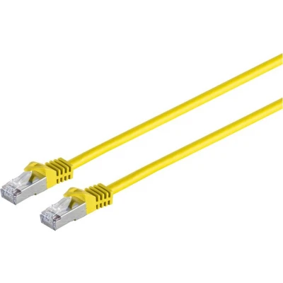 Afbeelding van MicroConnect 1,5 m CAT7 S/FTP netwerkkabel (RJ 45, RJ mannelijk/mannelijk, CAT7, (STP), geel)