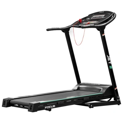 Afbeelding van Focus Fitness Jet 2 Loopband Inklapbaar Hellingsfunctie 36 Trainingsprogramma&#039;s met trainingsniveaus Tot 13 km/h