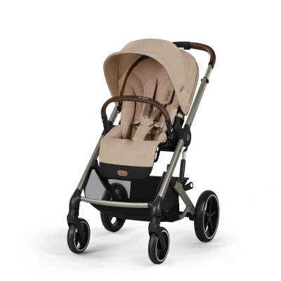 Afbeelding van Cybex Frame + WW Balios S Lux Almond Beige/Beige