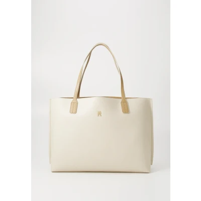 Afbeelding van Tommy Hilfiger Distinct TOTE SET Shopper, Dames, Maat: One Size, Classic beige
