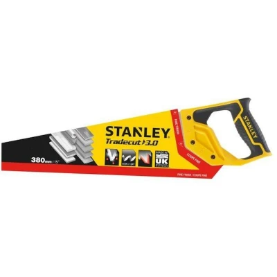 Afbeelding van Stanley handgereedschap STHT20349 1 HOUTZAAG TRADECUT FIJN 380MM 11 TPI