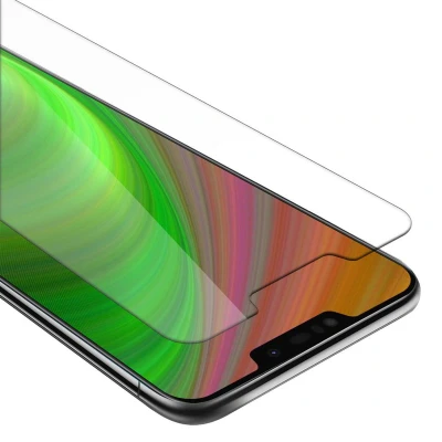 Afbeelding van Cadorabo Screenprotector geschikt voor Asus ZenFone MAX M2 Pantser film Beschermende in KRISTALHELDER Geharde (Tempered) display beschermglas 9H hardheid met 3D Touch