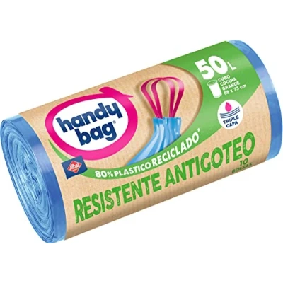 Afbeelding van Albal Handy Bag antibacteriële vuilniszakken Normaal 50 L