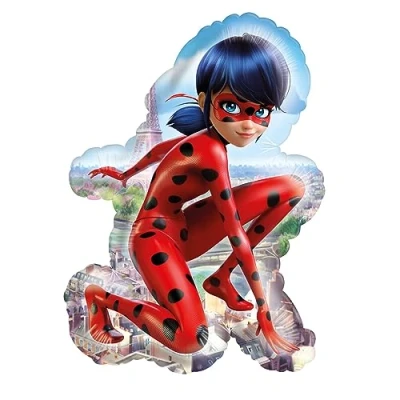 Afbeelding van Folie ballon Miraculous ladybug 55x86cm