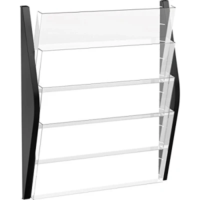 Afbeelding van Wandboogdisplay 4 x A3 zwart