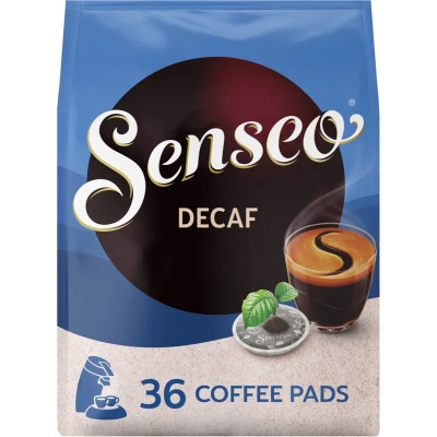 Afbeelding van Douwe Egberts SENSEO Decaf, zakje van 36 koffiepads koffie