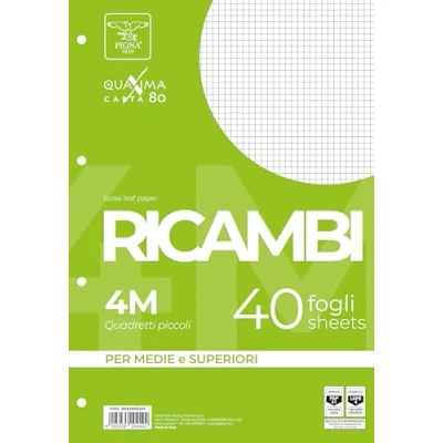 Afbeelding van Pigna Ricambi A4 vulling kladblok 210 x 297 mm (A4) 40 vel