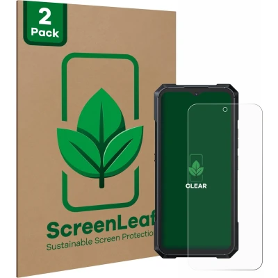 Afbeelding van ScreenLeaf Screenprotector voor Cubot KingKong X Duurzame schermbescherming Folie Beschermfolie transparant (2 Stuks)