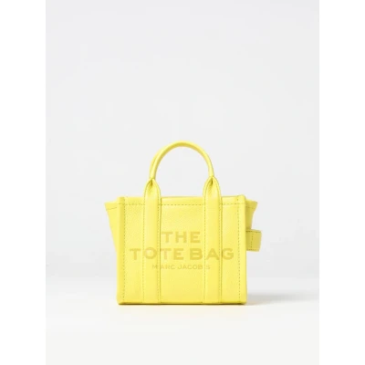 Afbeelding van Mini Tote Bag Embossed Logo Wo Yellow Handbags