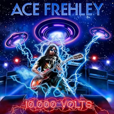 Afbeelding van Ace Frehley 10,000 Volts (Metal Gym Locker with Red Splatter Vinyl) )