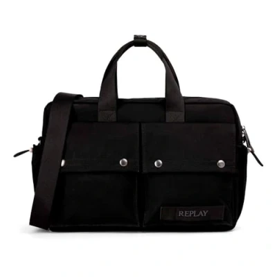 Afbeelding van Replay Weekendtas, Heren, Maat: One Size, Black