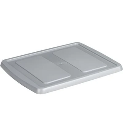 Afbeelding van SUNWARE Nesta platte deksel voor boxen 17, 32 en 45 ltr. zilver