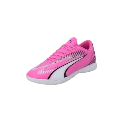 Afbeelding van Puma Ultra PLAY IT Zaalvoetbalschoenen, Heren, Maat: 41, Poison pink/white/black Kunststof