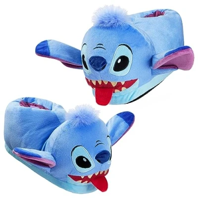 Afbeelding van Disney Lilo en Stitch Yoda 3D pantoffels voor kinderen, blote voeten in verschillende maten, blauw, 32/33 EU