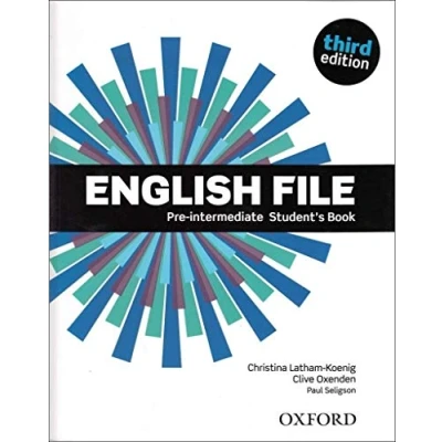 Afbeelding van English File 3rd : Pre Intermediate: Student&#039;s Book 2019 Edition