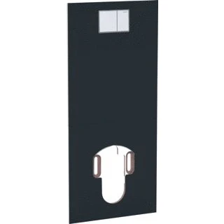 Afbeelding van Geberit aquaclean bedieningsplaat df voor wandclosets complete toiletsystemen glas zwart 115328sj1 115 328 sj 1