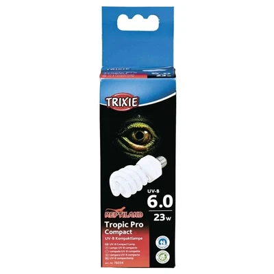 Afbeelding van Trixie Reptiland Tropic Pro Compact 6.0 Uv B Lamp 23 WATT 6X6X15,2 CM