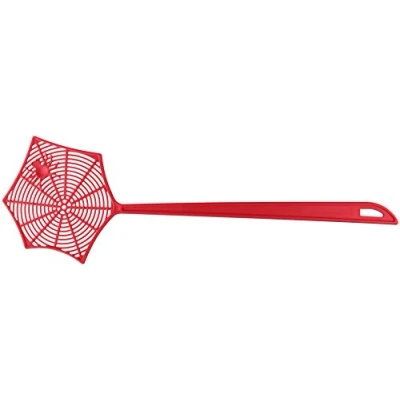 Afbeelding van Fackelmann TECNO, vliegenmepper, insectenbescherming met ophangoog, kleur: groen, blauw, geel, rood niet vrij te kiezen, hoeveelheid: 1 stuks