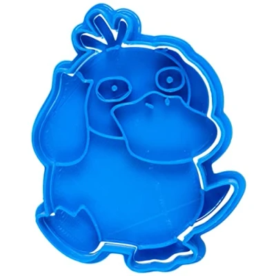 Afbeelding van Cuticuter Psyduck Pokemon uitsteekvorm, blauw, 8 x 7 1,5 cm