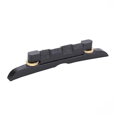 Afbeelding van Alomejor Mandolin Brug Ebony String Verstelbare Geschorste Hoogte voor Muzikale Onderdelen