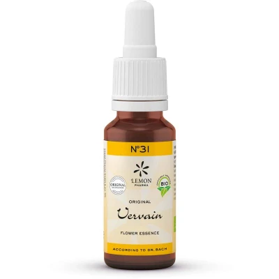 Afbeelding van Lemonpharma Bach Vervain Bio, 20 ml