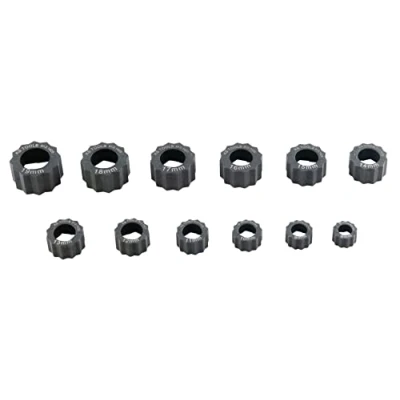 Afbeelding van Zeskantmoer KS Tools; 8 19 mm; 12 eenheden