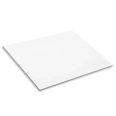 Afbeelding van easydruck24de AZ059 Aluminium composietplaat, 30 x 20 cm, 3 mm dik, met beschermfolie, blanco, modelbouw, doe het zelvers, knutselen, vergelijkbaar Dibond composiet