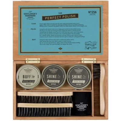 Afbeelding van Gentlemen&#039;s Hardware Sigarenkistje, Schoenverzorging, Bruin
