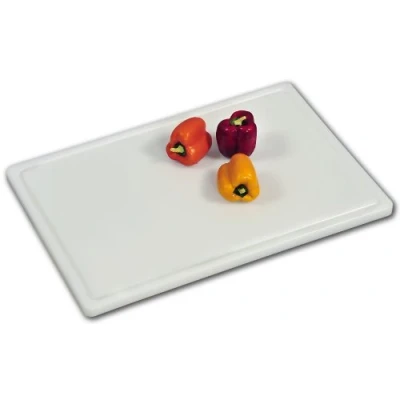 Afbeelding van Kesper 30100 trancheerplank massief kunststof 60 x 40 2 cm, wit