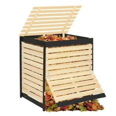 Afbeelding van IDMarket Compostbak van hout, 500 l