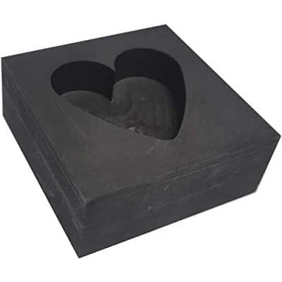 Afbeelding van LLF Hart Grafiet Mold Casting Ingot Metaal Verfijning Schroot Goud Zilver