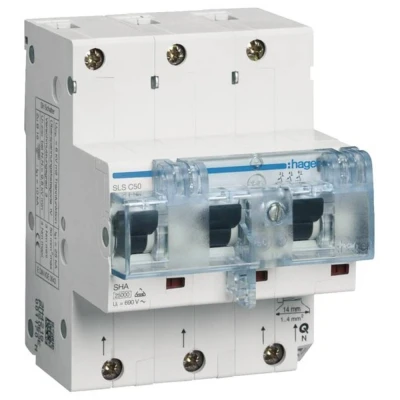 Afbeelding van Hager HTN350C Hoofdleidingsveiligheidsschakelaar 50 A 400 V